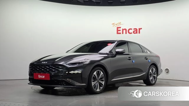 Kia K8 Hybrid 2022 Серый из Кореи