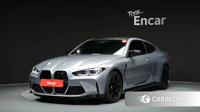 BMW M4 (G82) 2023 Серебристо-серый из Кореи