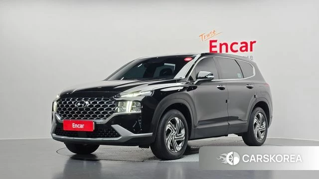 Hyundai The New Santa Fe 2022 Черный из Кореи