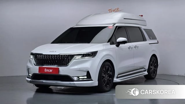 Kia Carnival 4th generation 2021 Белый из Кореи