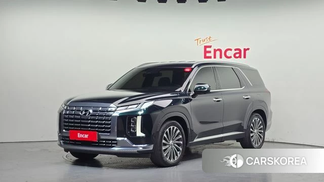 Hyundai The New Palisade 2022 Темно-зеленый из Кореи