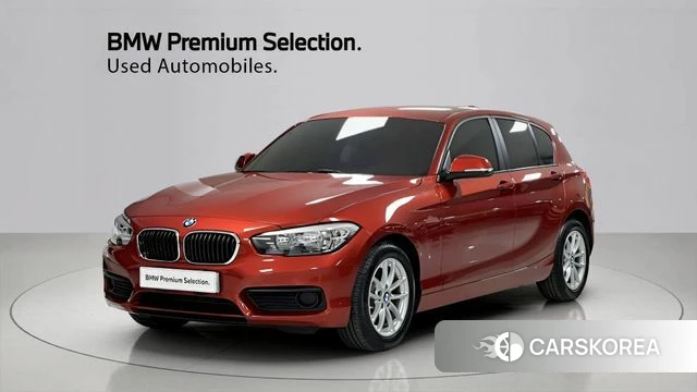 BMW 1 Series (F20) 2019 Оранжевый из Кореи