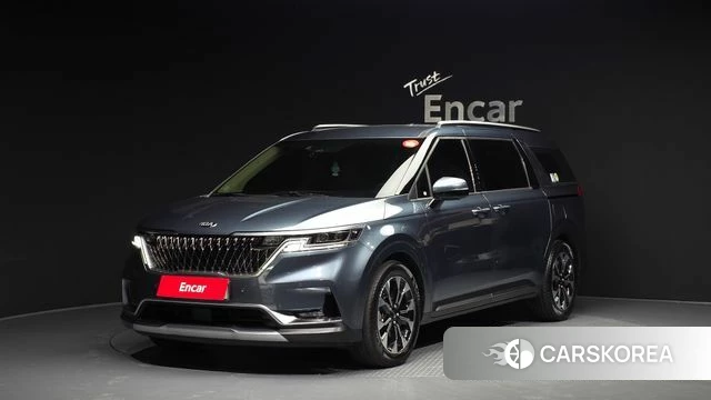 Kia Carnival 4th generation 2021 Синий из Кореи