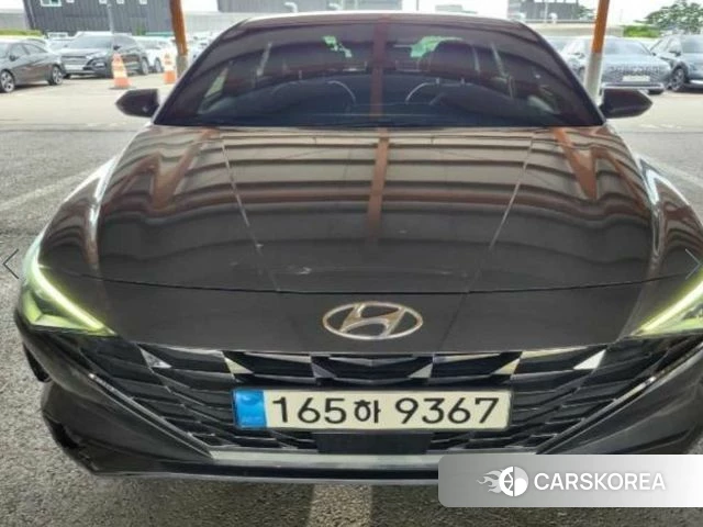 Hyundai Avante (CN7) 2022 Серый из Кореи