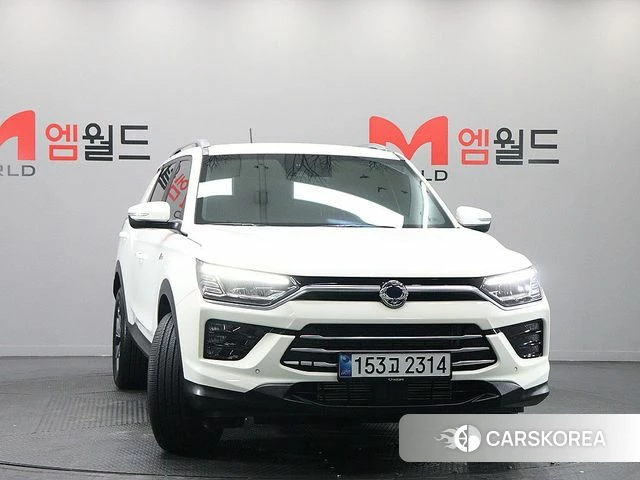Ssangyong Beautiful Korando 2024 Белый из Кореи