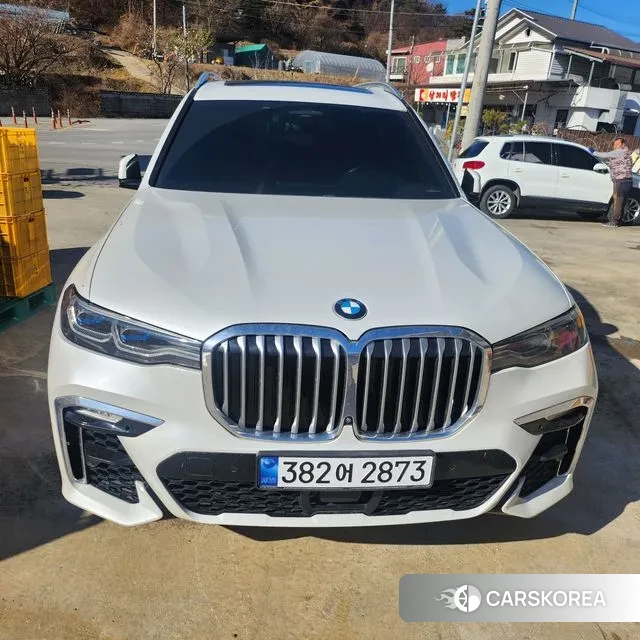 BMW X7 (G07) 2020 Белый из Кореи