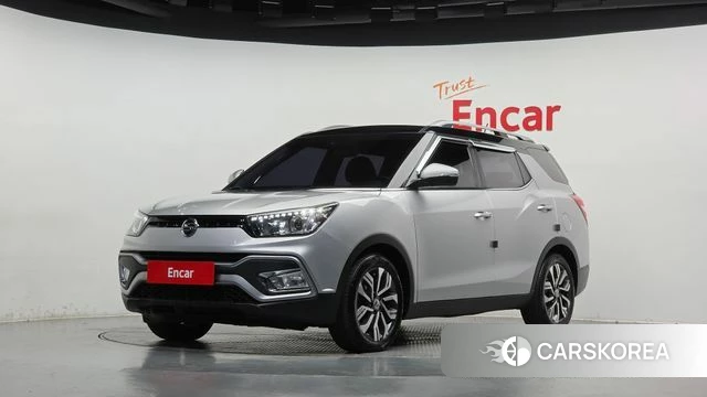Ssangyong Tivoli Air 2018 Серебряный двухцветный из Кореи