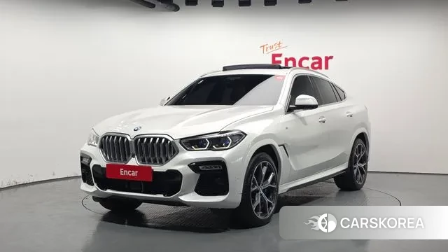 BMW X6 (G06) 2021 Белый из Кореи