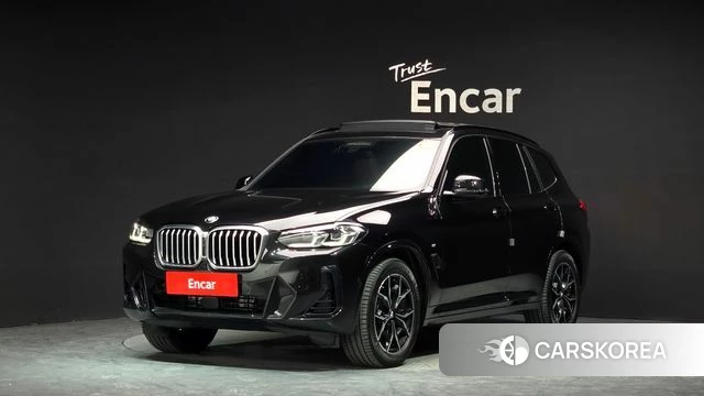BMW X3 (G01) 2024 Черный из Кореи