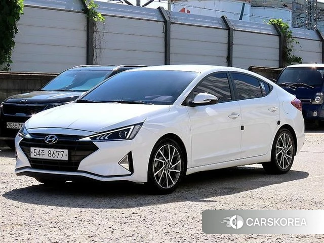Hyundai The New Avante AD 2019 Белый из Кореи