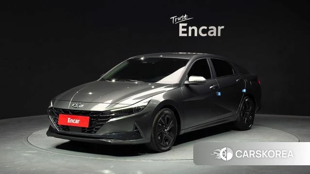 Hyundai Avante (CN7) 2022 Серый из Кореи