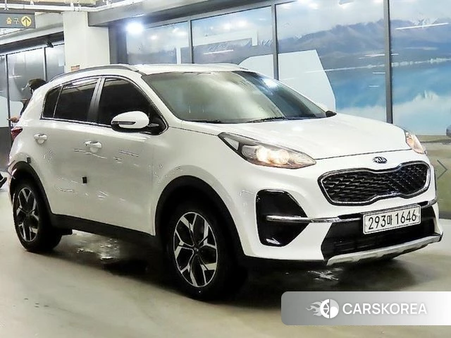 Kia Sportage The Bold 2019 Белый из Кореи