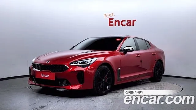 Kia Stinger 2018 Красный из Кореи