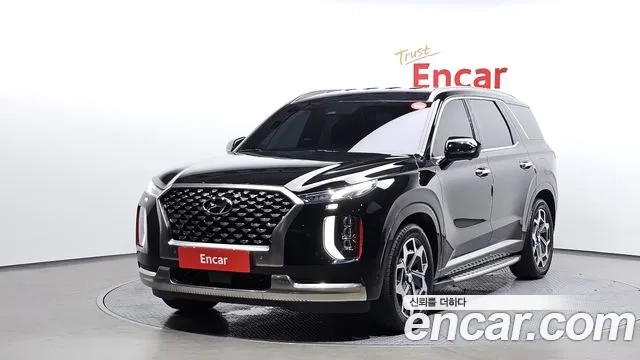 Hyundai Palisade 2022 Черный из Кореи
