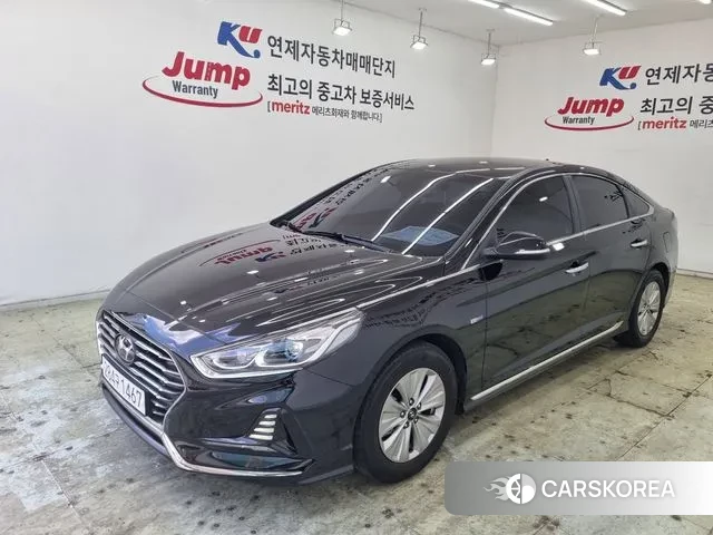Hyundai Sonata New Rise Hybrid 2019 Черный из Кореи