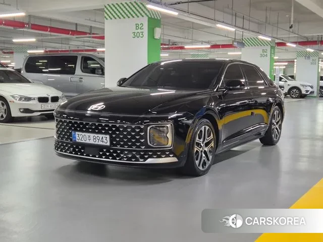 Hyundai Grandeur (GN7) 2023 Черный из Кореи