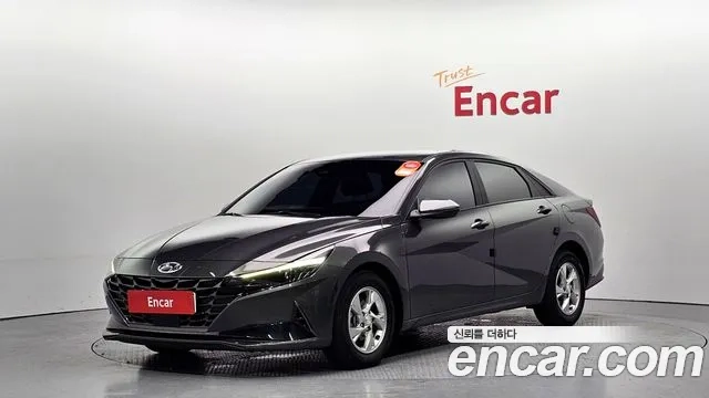 Hyundai Avante (CN7) 2021 Серый из Кореи