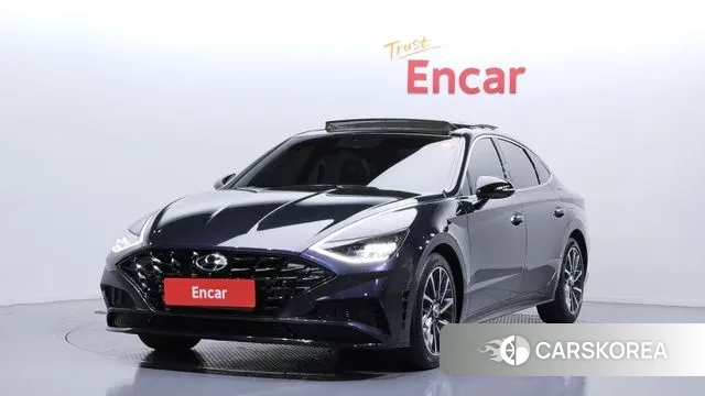 Hyundai Sonata (DN8) 2022 Синий из Кореи