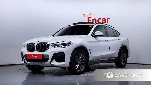 BMW X4 (G02) 2021 Белый из Кореи