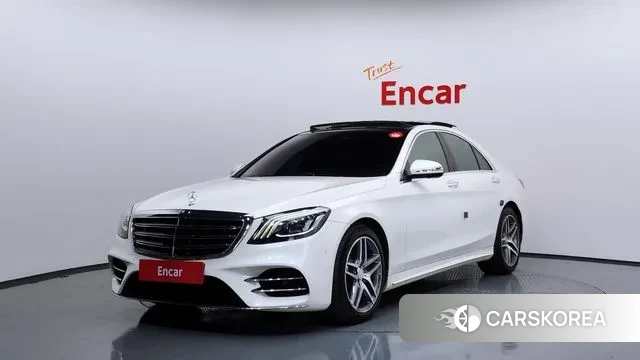Mercedes-Benz S-Class W222 2019 Белый из Кореи