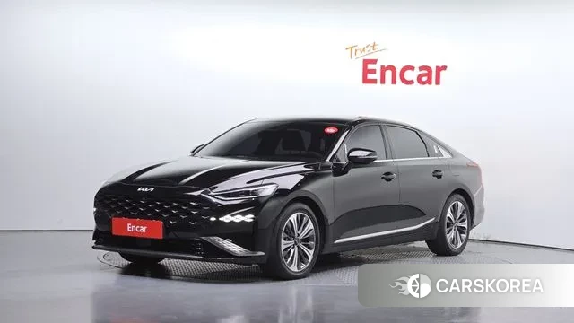 Kia K8 Hybrid 2021 Черный из Кореи