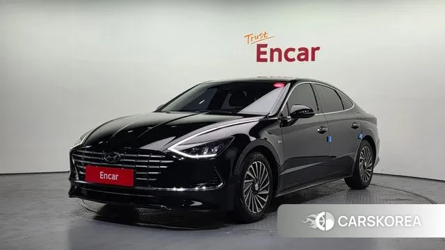Hyundai Sonata Hybrid (DN8) 2019 Черный из Кореи