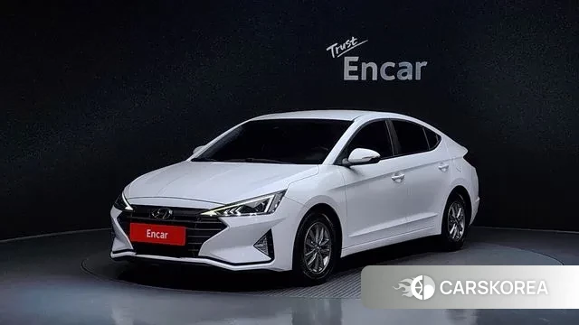 Hyundai The New Avante AD 2019 Белый из Кореи