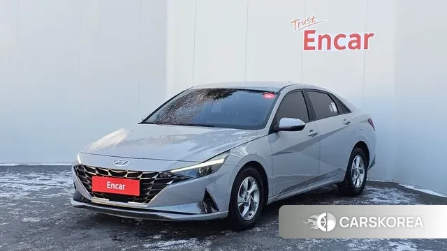 Hyundai Avante (CN7) 2020 Серебристо-серый из Кореи