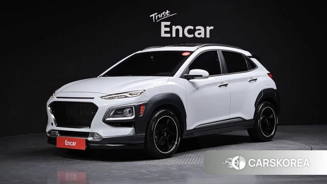 Hyundai Kona 2019 Белый из Кореи