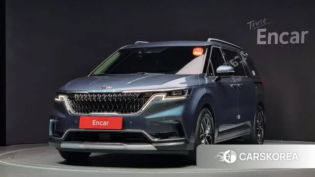 Kia Carnival 4th generation 2021 Синий из Кореи