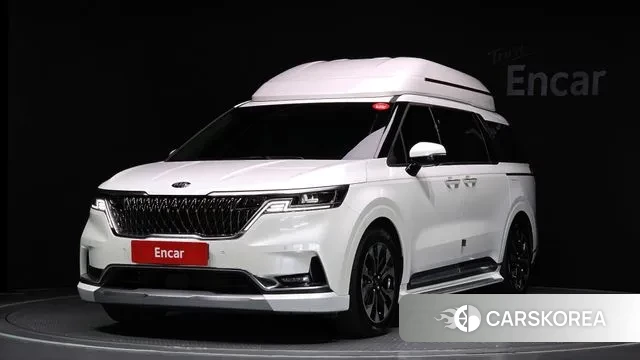 Kia Carnival 4th generation 2021 Белый из Кореи