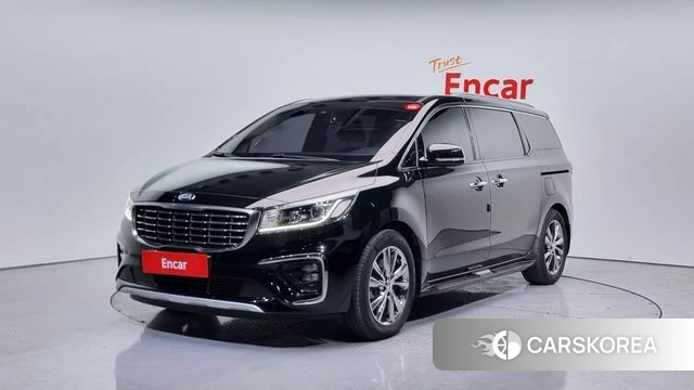 Kia The New Carnival 2019 Черный из Кореи