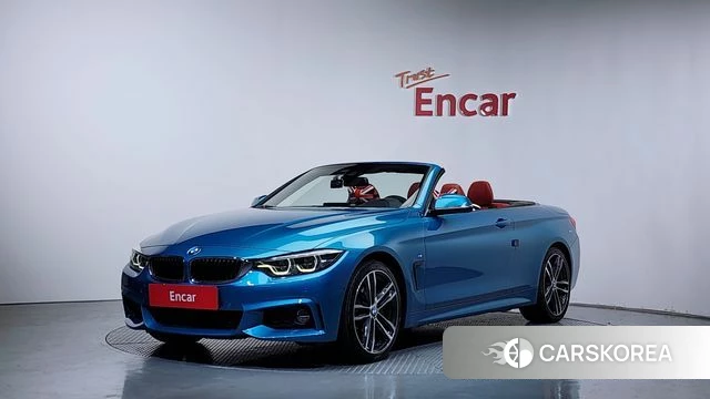BMW 4 Series (F32) 2019 Синий из Кореи