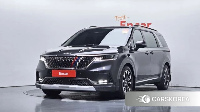 Kia Carnival 4th generation 2022 Серый из Кореи