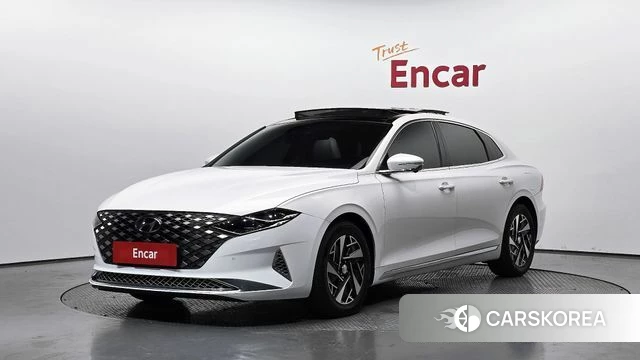 Hyundai The New Grandeur IG Hybrid 2022 Белый из Кореи