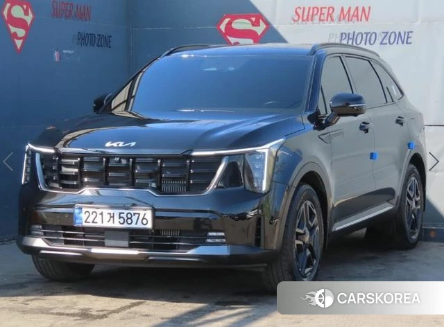 Kia The New Sorento 4th Generation 2023 Черный из Кореи