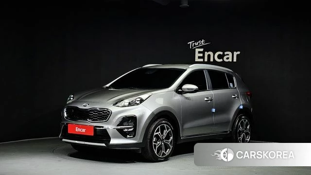 Kia Sportage The Bold 2021 Серебристо-серый из Кореи