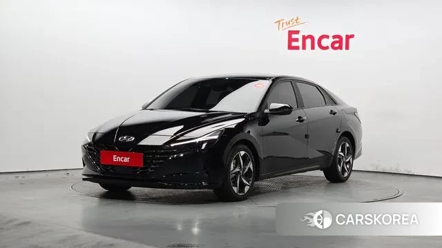 Hyundai Avante (CN7) 2020 Черный из Кореи