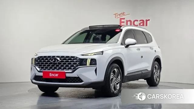Hyundai The New Santa Fe 2021 Белый из Кореи
