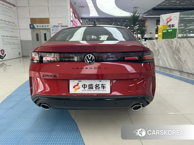 Volkswagen Lingdu 2025 Красный из Китая