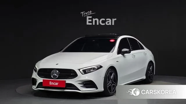 Mercedes-Benz A-Class W177 2022 Белый из Кореи