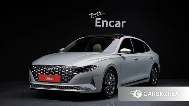 Hyundai The New Grandeur IG Hybrid 2020 Песочный из Кореи