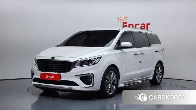 Kia The New Carnival 2019 Белый из Кореи