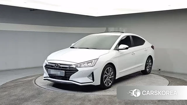 Hyundai The New Avante AD 2019 Белый из Кореи