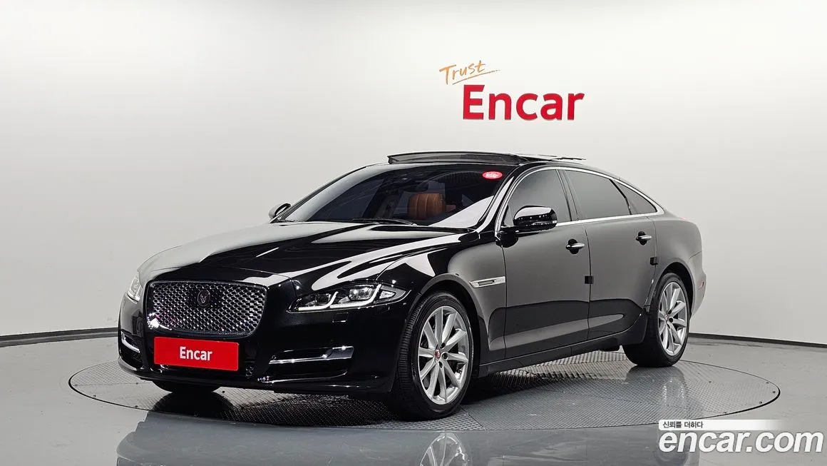 Jaguar All New XJ 2019 Черный из Кореи