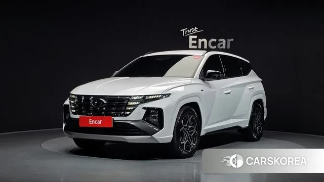 Hyundai Tucson (NX4) 2023 Белый из Кореи