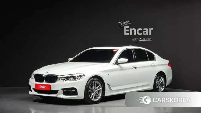 BMW 5 Series (G30) 2018 Белый из Кореи