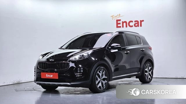 Kia Sportage 4th Generation 2018 Черный из Кореи