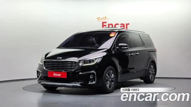 Kia The New Carnival 2019 Черный из Кореи