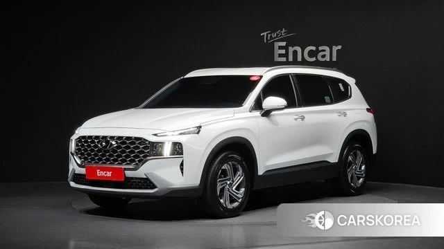 Hyundai The New Santa Fe 2023 Белый из Кореи